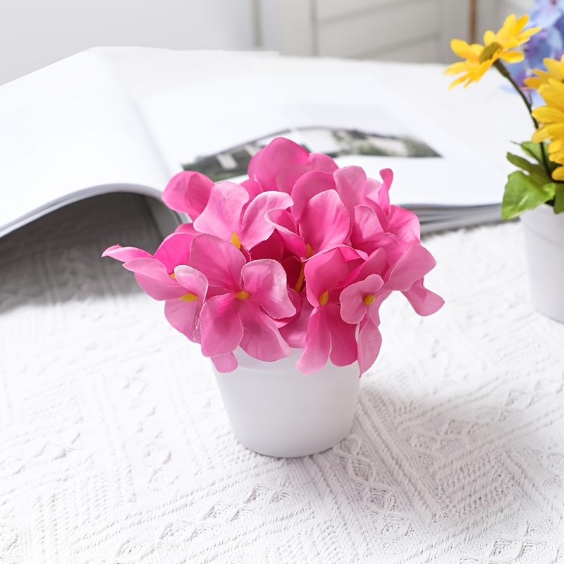 Dekorative Blumen Häkeln Peashooter Topfpflanze Künstliche Bonsai Home  Tischdekorationen Büro Desktop Dekor Handgestrickt Schöne Geschenke Für Von  22,06 €