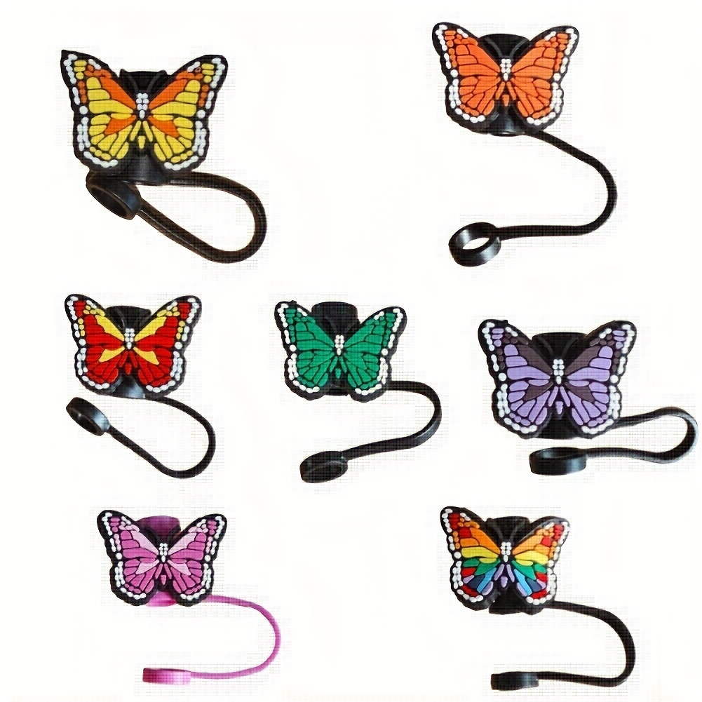 Beautiful Butterfly Reusable Straw Cover - Cute Straw Cover Perfect For  Parties And Holidays Party Supplies - Temu