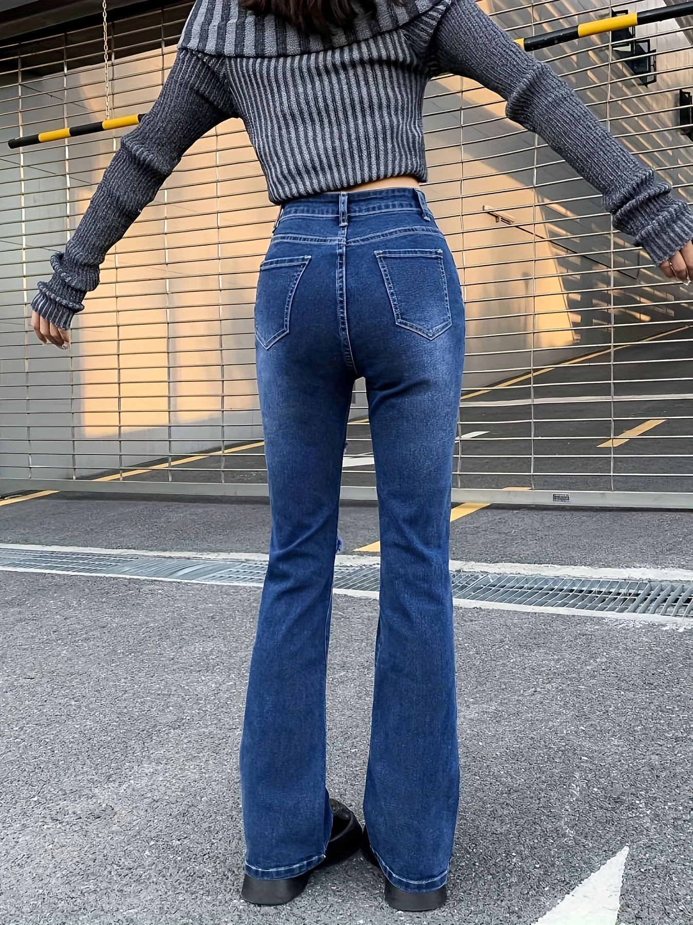 Jeans altos cintura