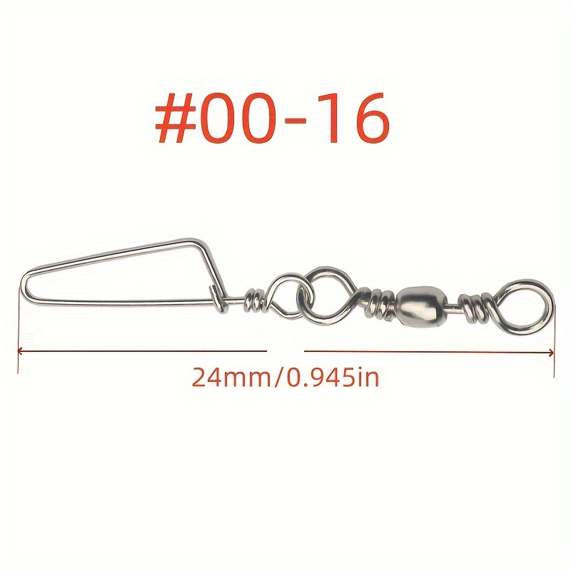 Stainless Steel 12/0 Barrel Swivel