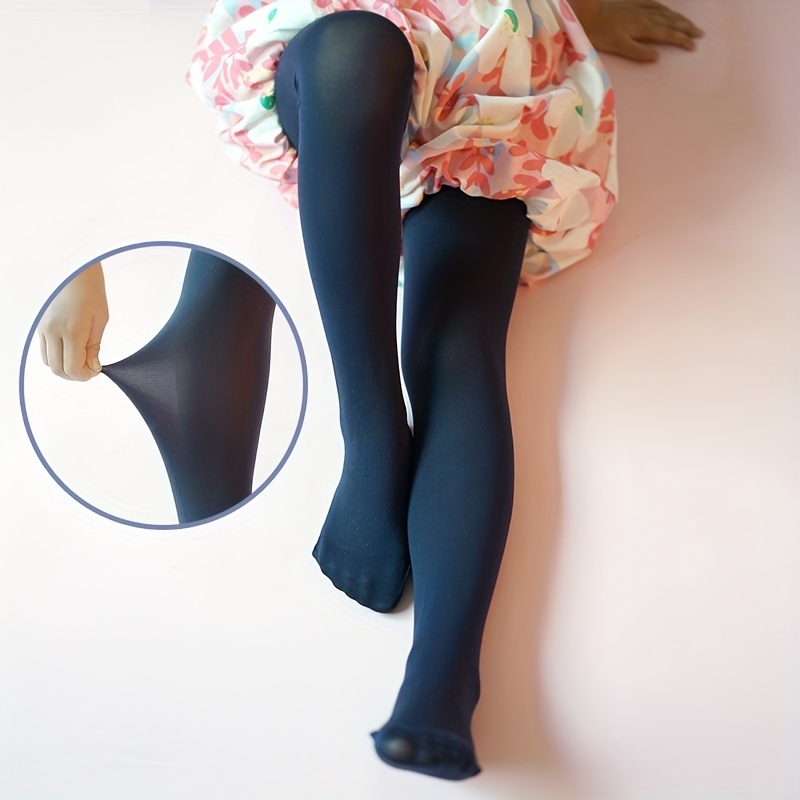 Toddler Girl Casual Solid Color Leggings - Temu