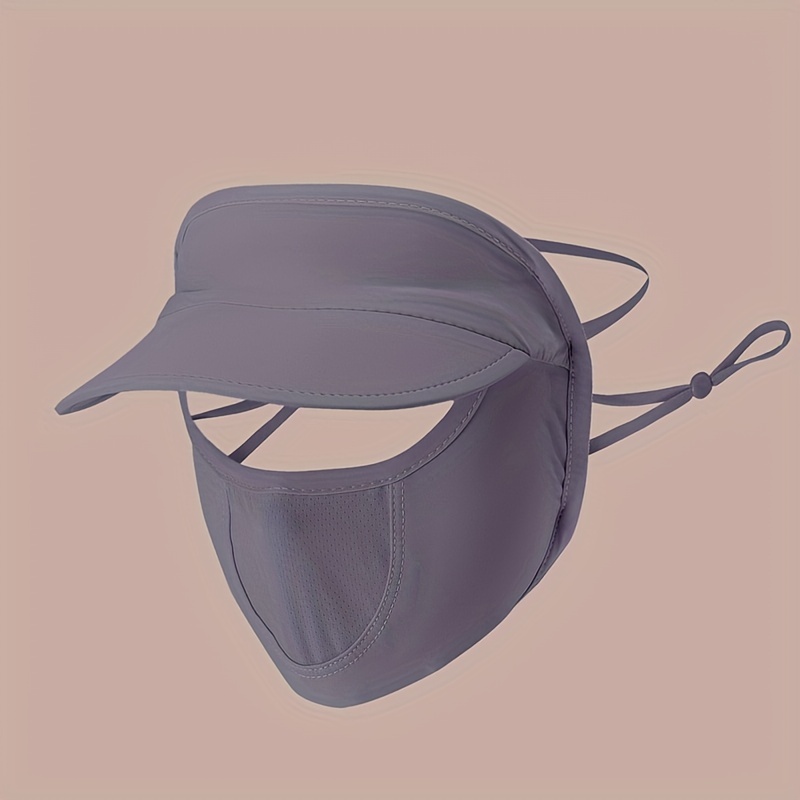 Breathable Sunproof Mask with Brim for Cycling