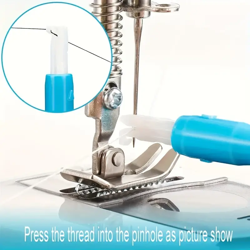 Sewing Machine Needle Threader Automatic Thread Puller Needle