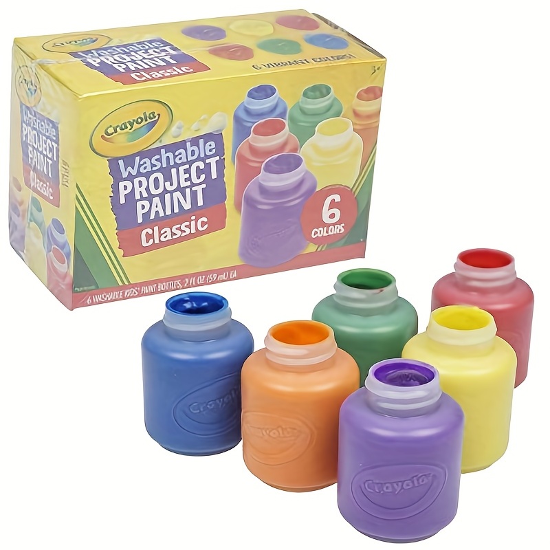 Crayola Washable Kids' Paint Set of 6