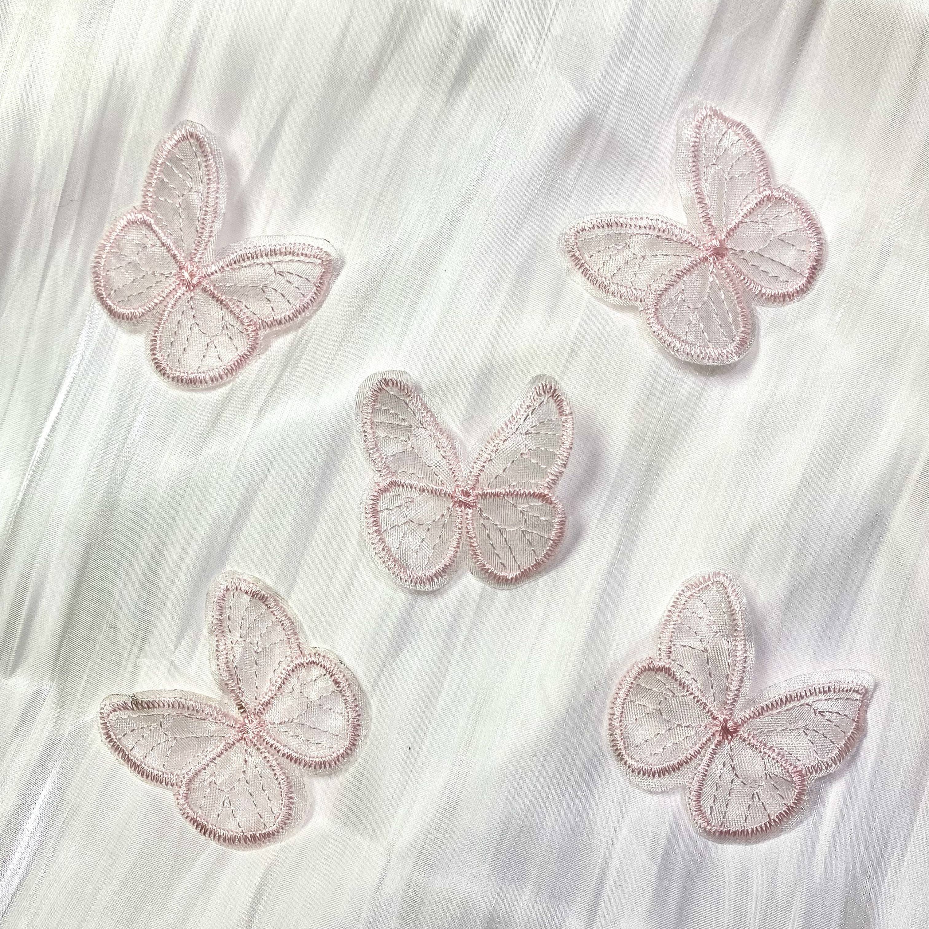Colorful Butterfly Embroidery Cloth Stickers Clothes And - Temu