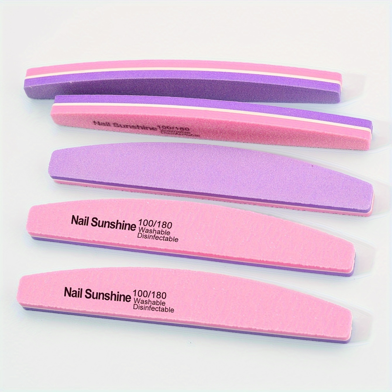 

10/20pcs Nail Polishing Files, Sanding Strip Rubbing Strip, Double Sided Polishing Strip Nail Files, Manicure Pedicure Tool