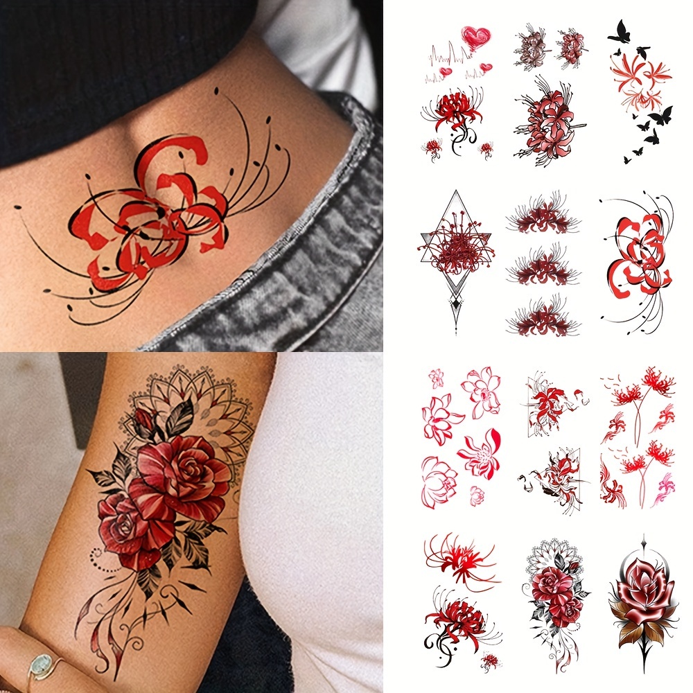 Tatuajes Temporales Prueba De Agua Pegatinas Del Cuerpo Arte Para Hombre Y  Mujer