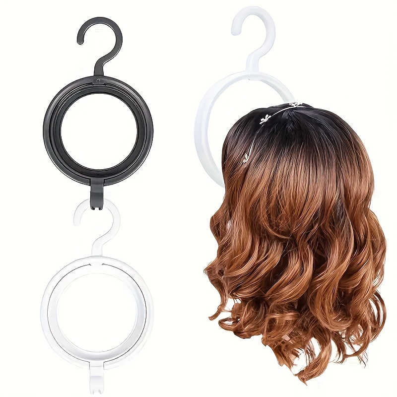 Hanging Wig Stand, 3pcs Premium Wig Hanger For Multiple Wigs For