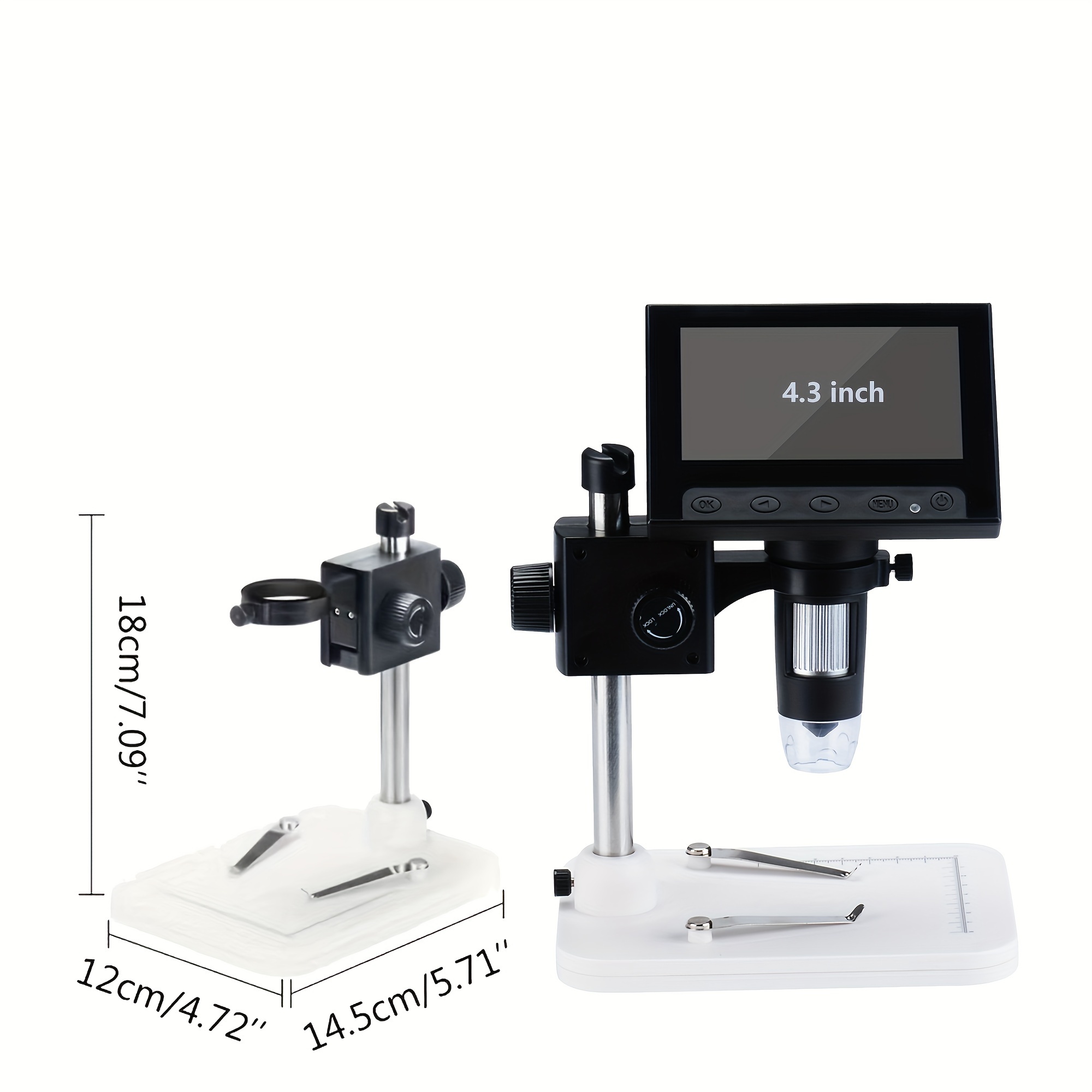 Coin Microscope Lcd 720p Digital Microscope 1000x Usb Coin - Temu