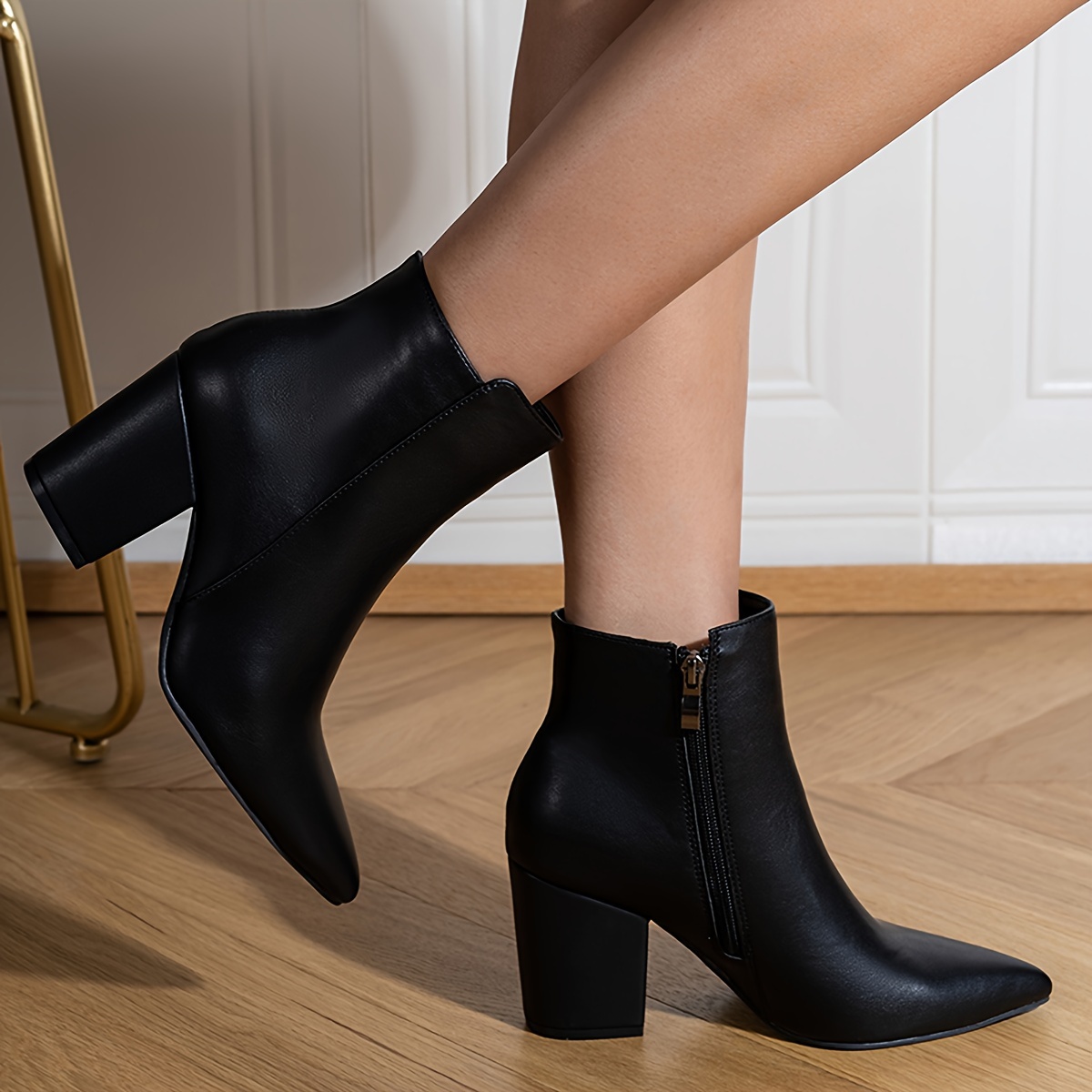 Casual heeled boots best sale