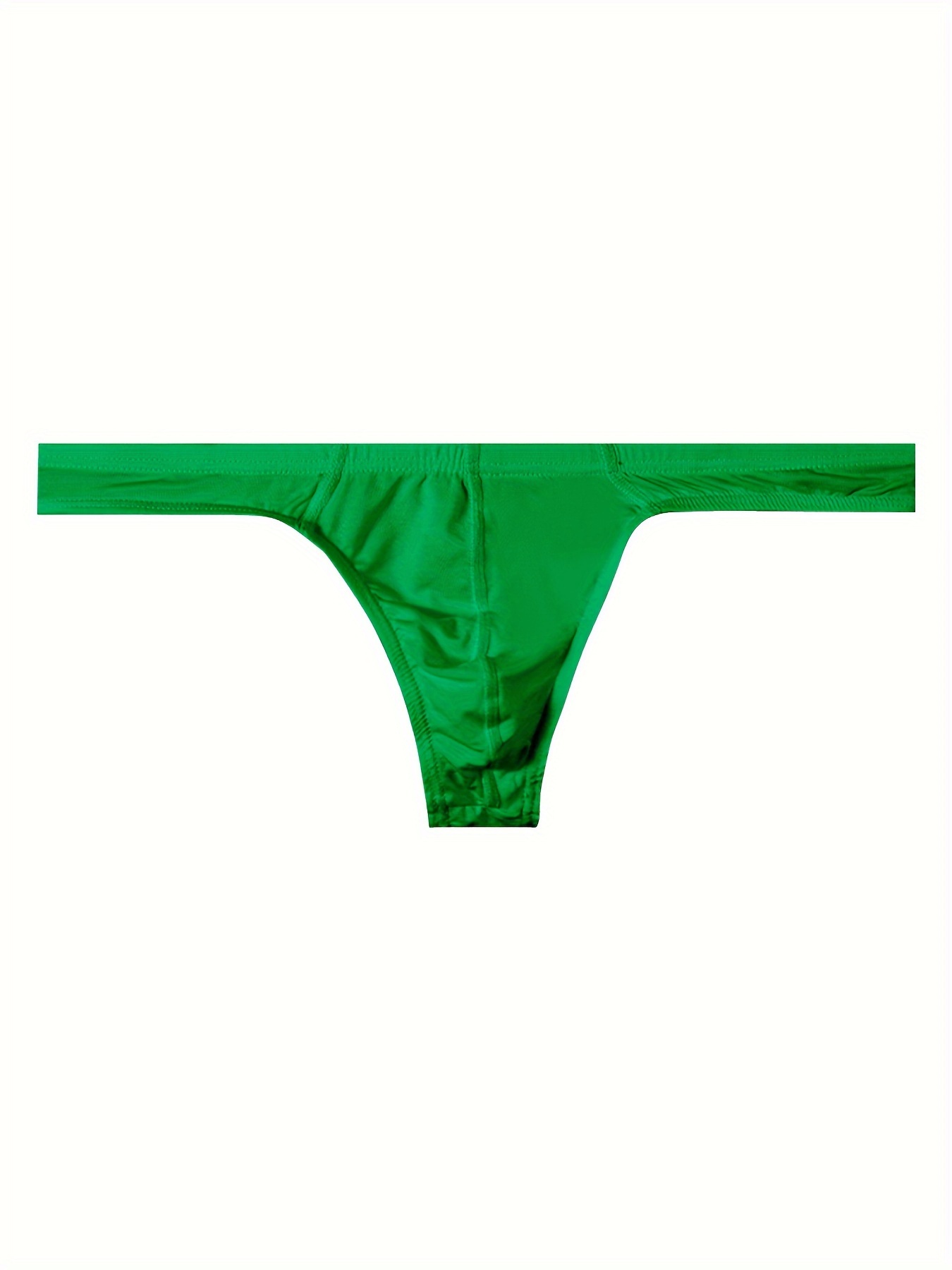Men's Brief Seamless Low-rise Thong Underwear Nude XL