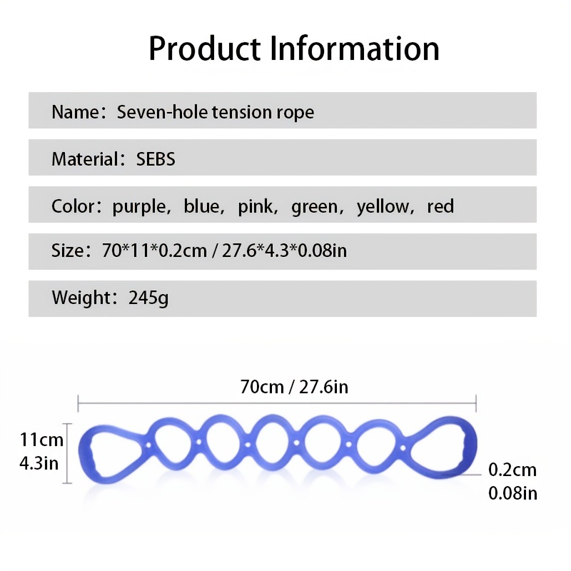 Home Fitness Yoga Puller Stretch Resistance Band