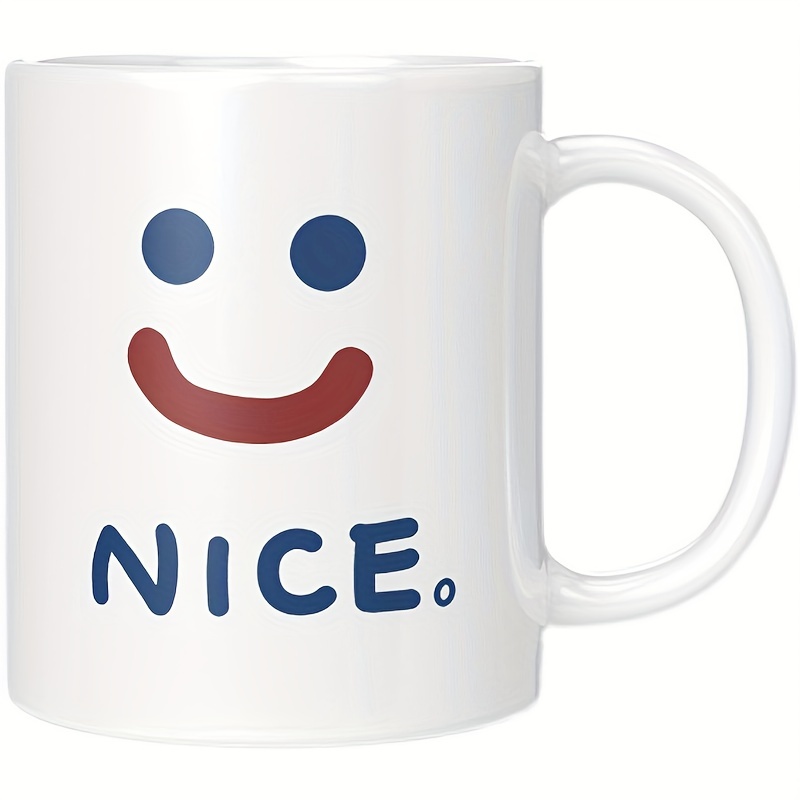 300ml Creative Cute Expression Ceramic Cups Cute Face