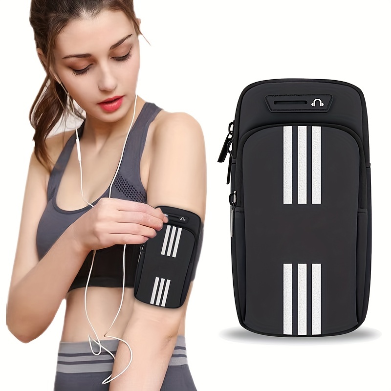 Waterproof Sports Arm Bag Stylish Phone Armband Exercise Arm - Temu