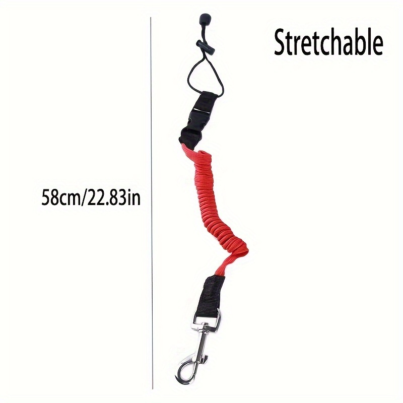 Kayak Paddle Leash Hook Fishing Rod Pole Rope Boat - Temu