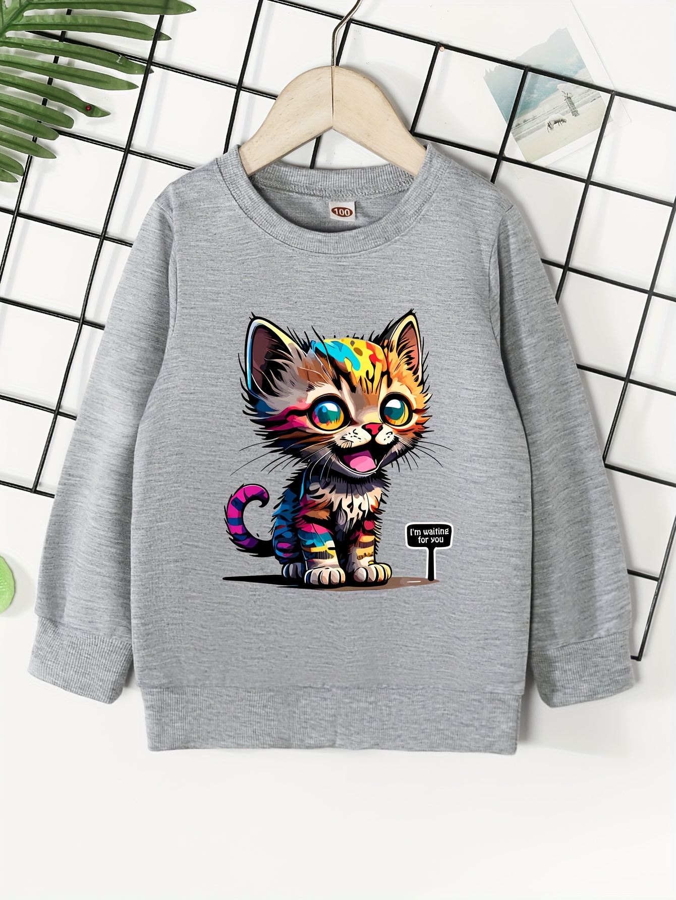 Rainbow hot sale cat sweater