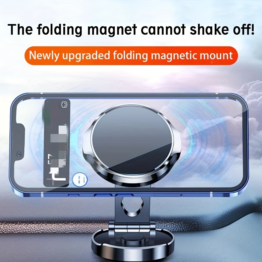 Magnetic Phone Holder in Car Airvent Mount Universal Magnetic Car Mount  Mobile Phone Holder Stand Magnet