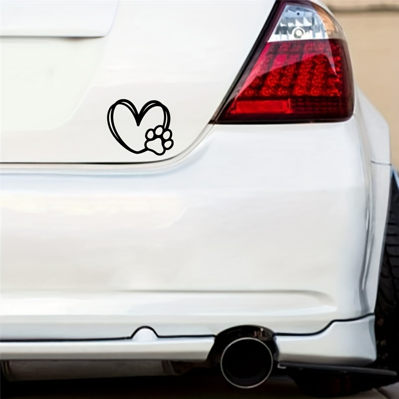 Show Love Furry Friend Heart shaped Dog Paw Print Car - Temu Canada