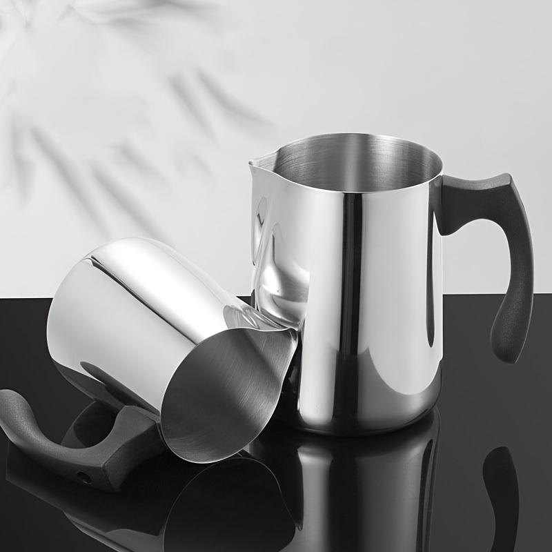 Stainless Steel Milk Frothing Pitcher, Pointed Mouth Italian Pull Flower  Cup, Art Milk Stainless Steel Pull Flower Cup For Milk Jug Coffeware Coffee  Tool ( ) - Temu