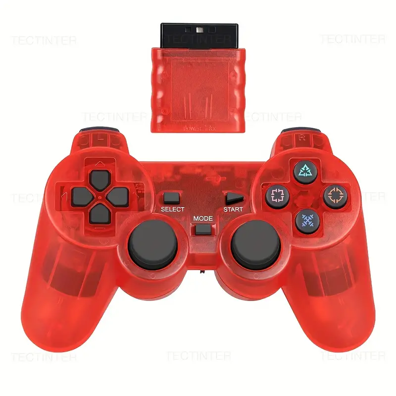 Wireless Gamepad Ps2 Controller Playstation 2 Console - Temu