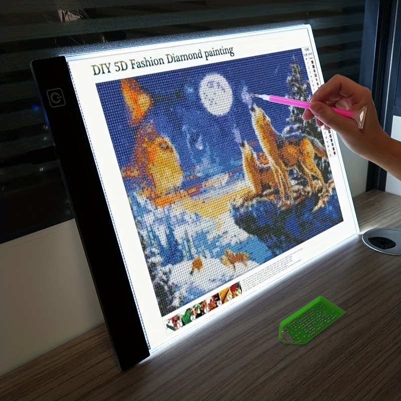 3-Level Dimmable LED Drawing Tablet Educational Toy for Drawing, Painting &  Night Light Note Pad