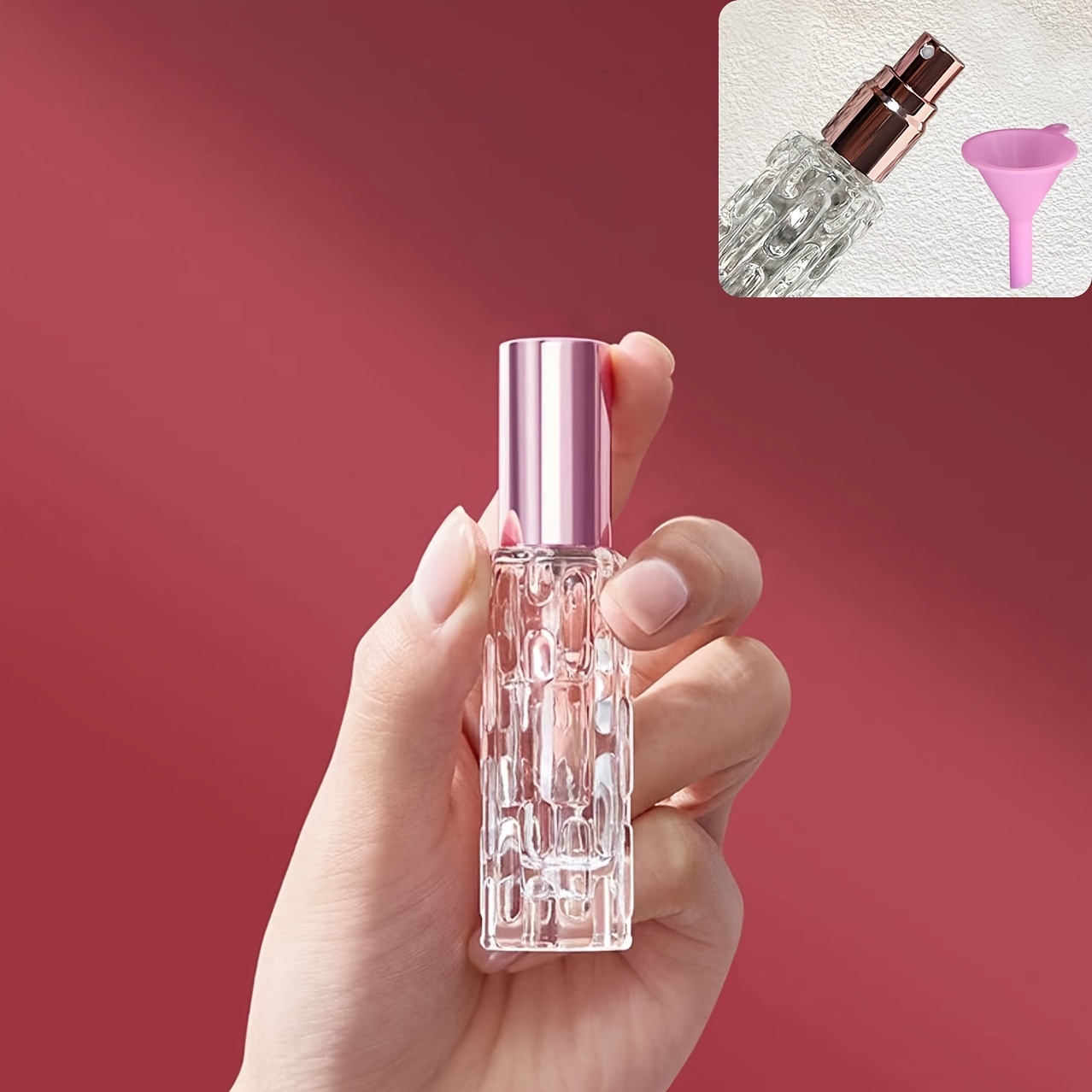 Perfume Spray Bottle Portable Perfume Atomizer Refillable - Temu