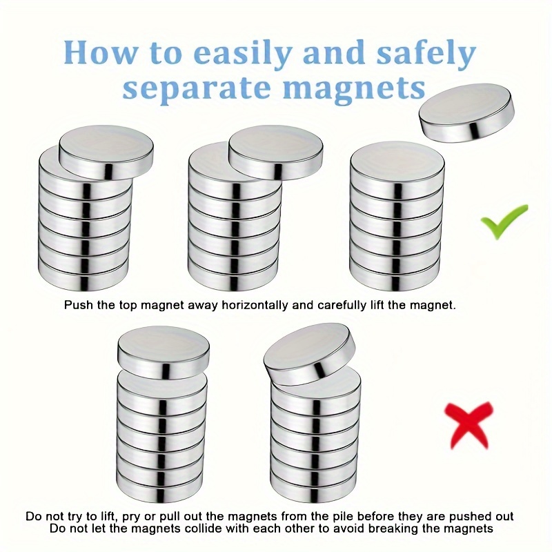 Small Strong Magnets, Small Round Magnets Tiny Rare Earth Neodymium Magnets  Heavy Duty For Whiteboard, Fridge, Office, Neodymium Disc Magnets - Temu