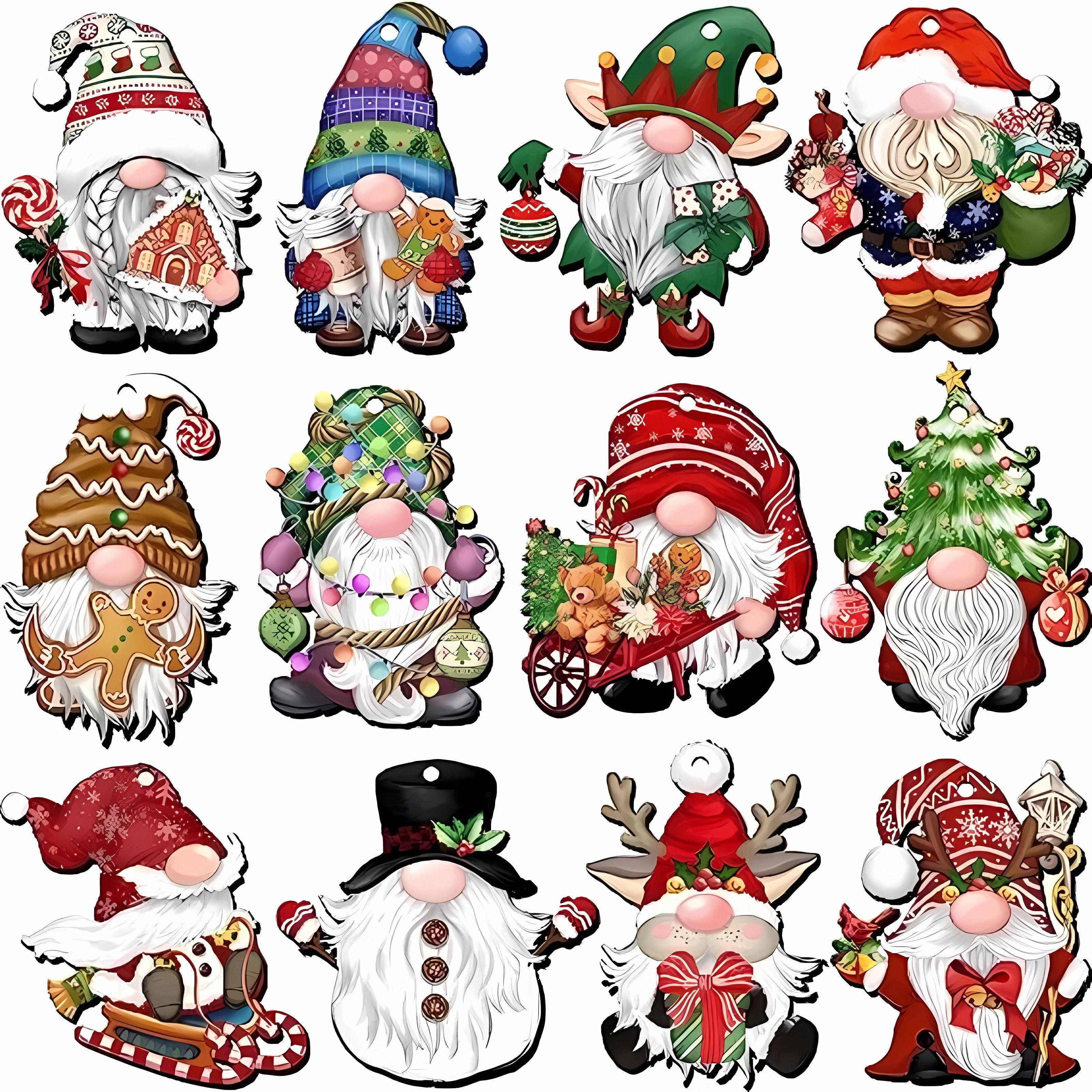 

24pcs Christmas Wooden Home Party Decorations, Indoor Outdoor Holiday Party Supplies, Send Friends, Relatives, Gift Pendants (with Rope) Eid Al-adha Mubarak