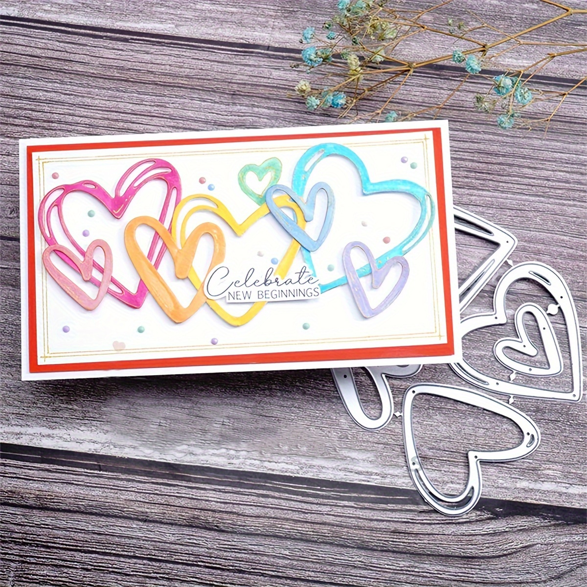 Die Cuts for Card Making That Burst Your Heart With Colorful Cheer