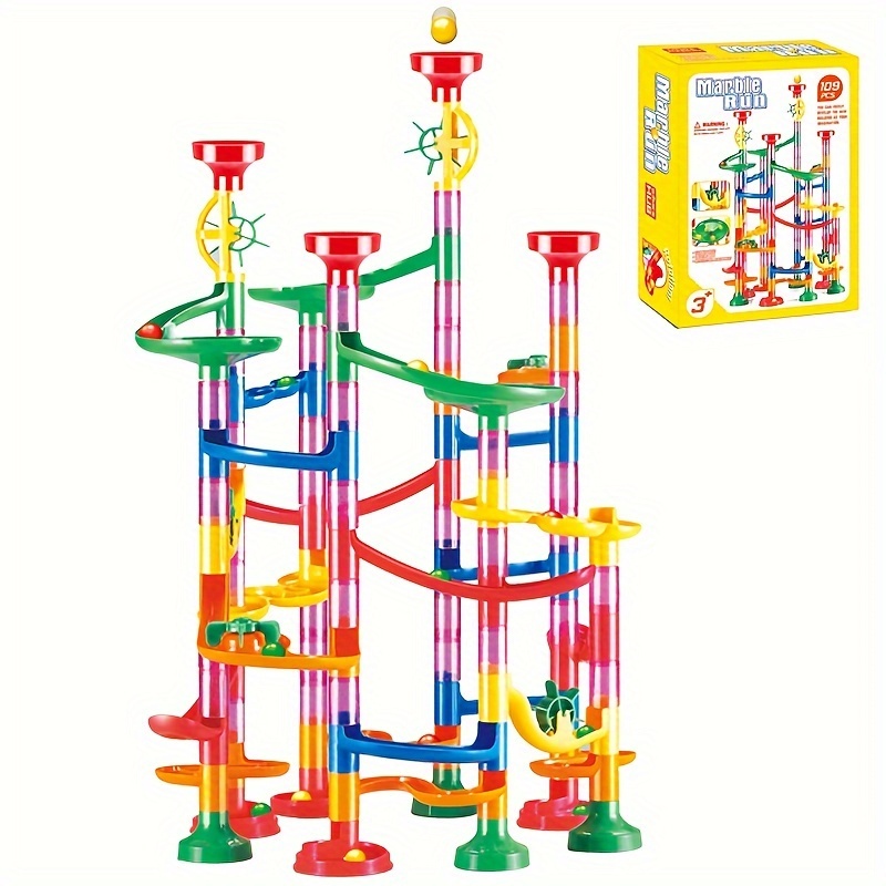 Marble Run Premium Toy Set (207 Pcs)