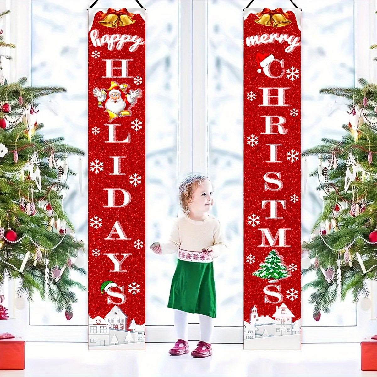 Christmas Outdoor Indoor Yard Signs Decorations Xmas Santa - Temu