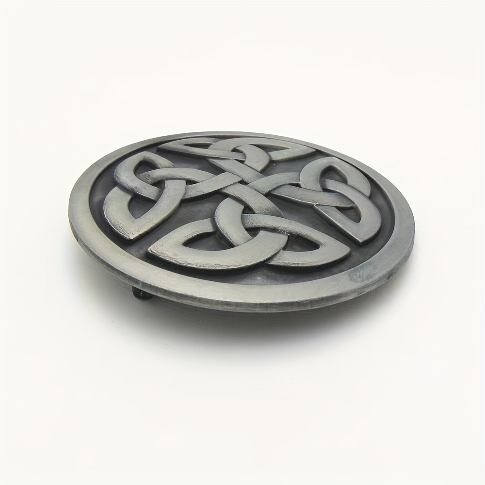 Circular Celtic Belt Buckle