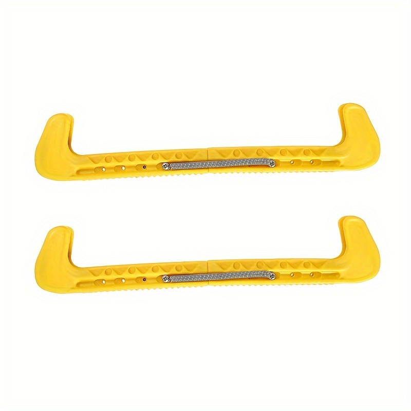 Protège-Lames Patin à Glace Réglable - TPR Antidérapant - Rose - 36 Cm - Pour Hockey/Artistique