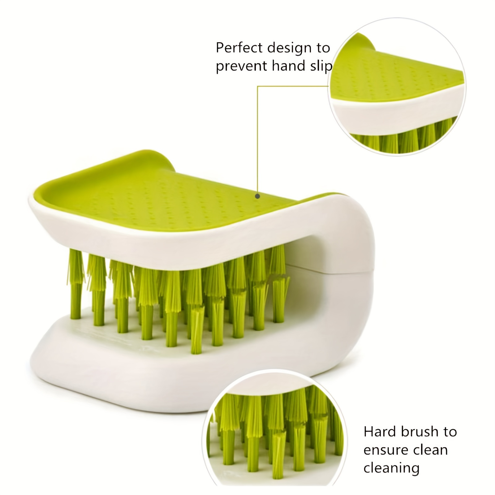 Joseph Joseph BladeBrush Knife & Cutlery Cleaning Brush, Green