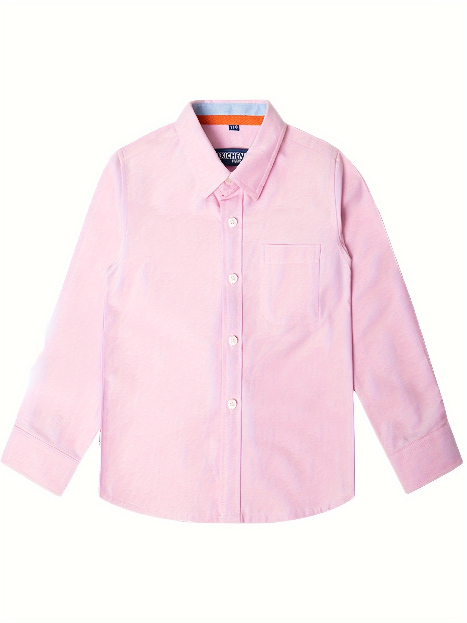 Boys pink best sale button up