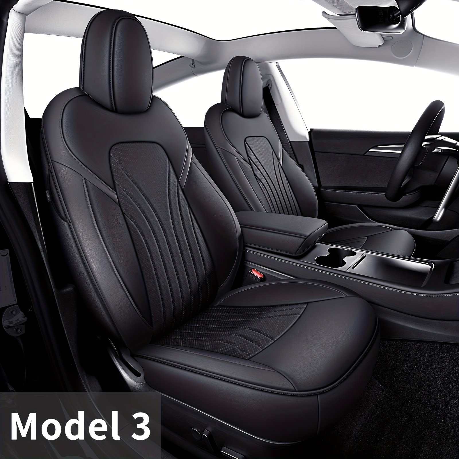 Rear Seat Back Cover Backrest Protector Model Y - Temu