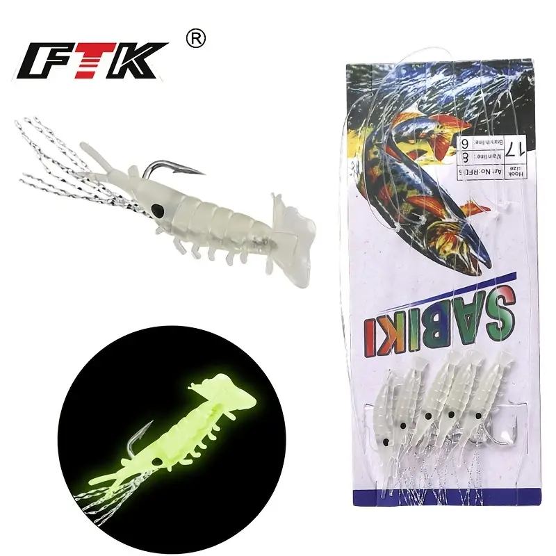 5.91inch- Artificial Luminous Shrimp Soft Bait, 15cm- Bionic Floating  Swimbait With Single Hook, Fishing Tackkle - Temu United Kingdom