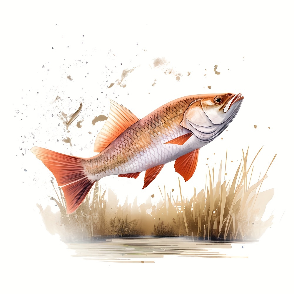 Redfish Graphic Fishing Hoodie