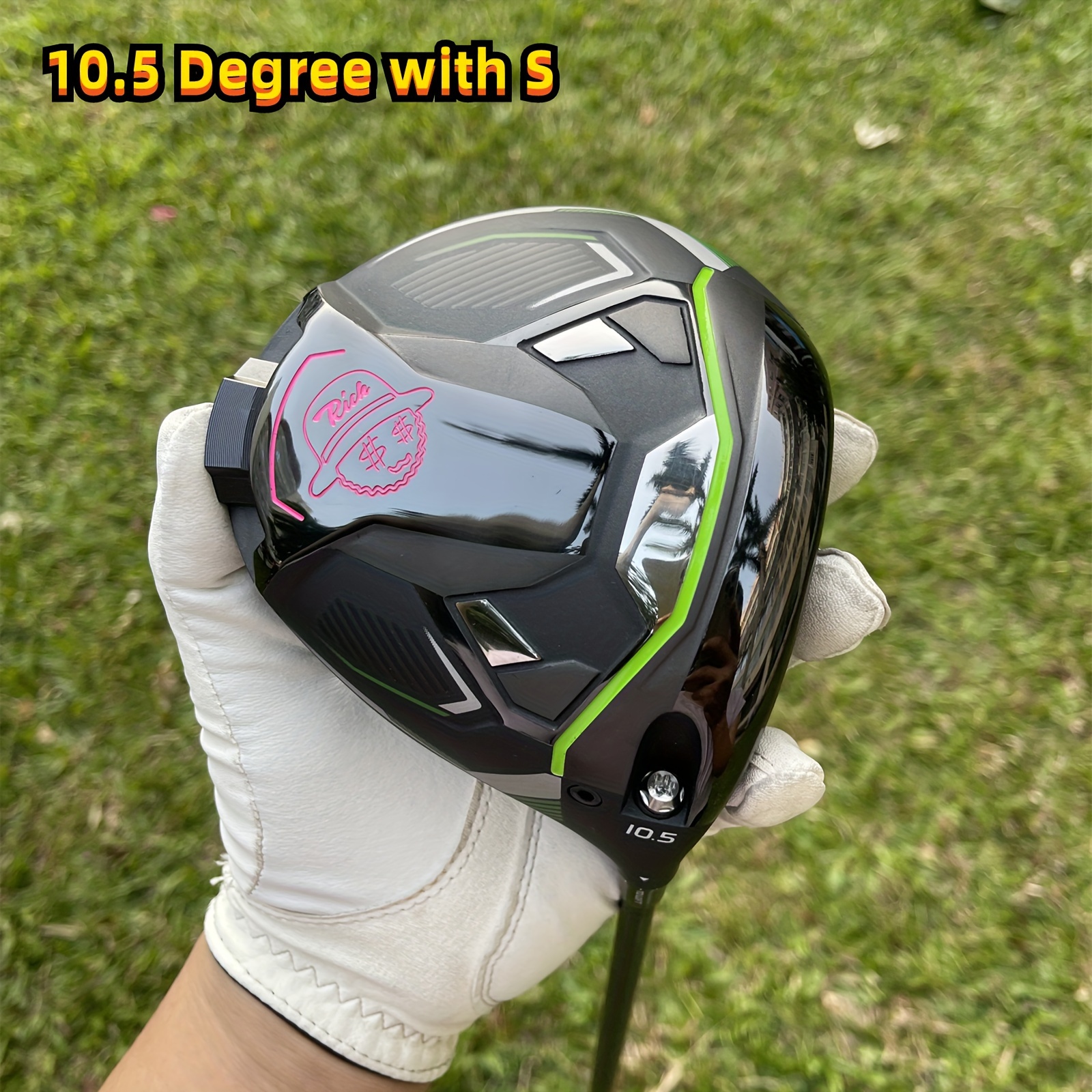 golf driver 10 5 degree and 60g graphite shaft 12 loft and weights can adjustable upgrade your game