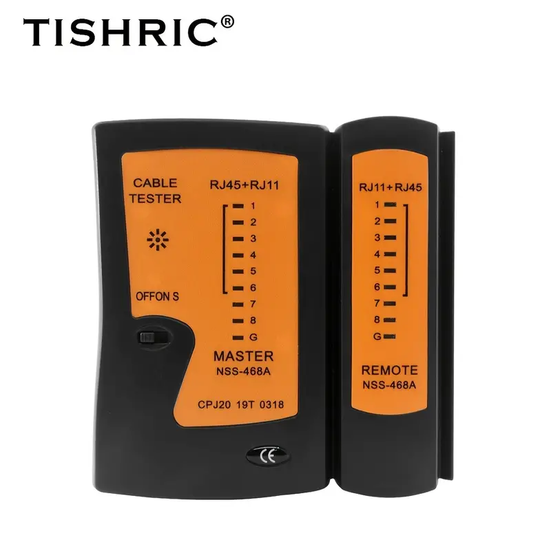 Tishric Nss 468a Lan Tester Rj45 Rj11 Wiring Finder Cat5 - Temu