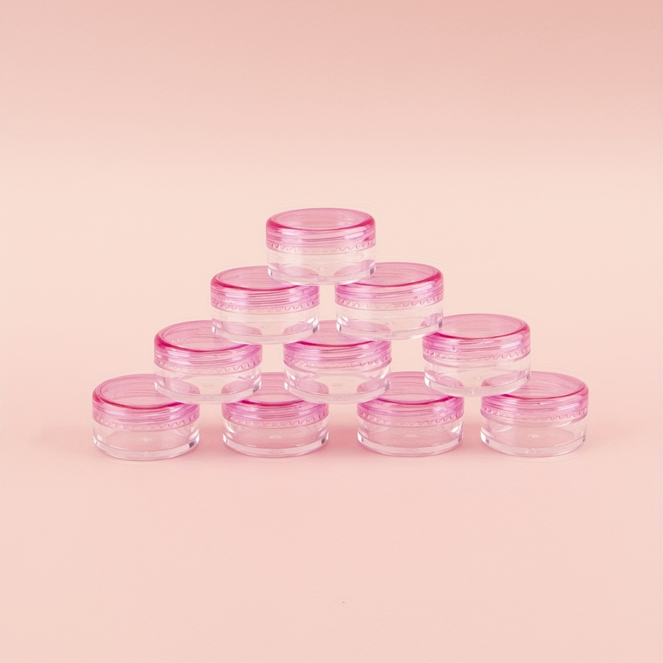 Sample Containers With Lids Empty Refillable Makeup Sample - Temu
