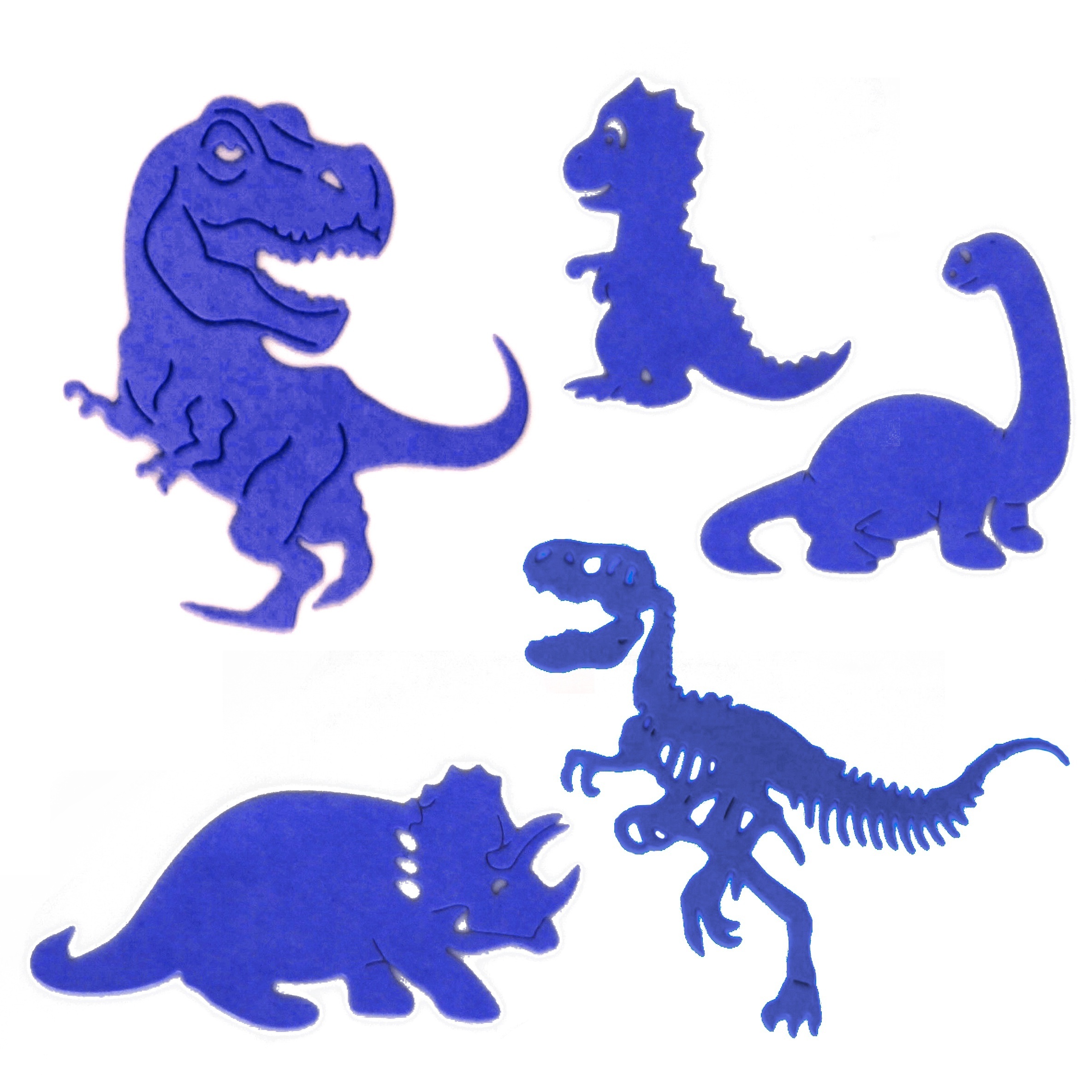 Dinosaur Stencils A4 Size With Metal Open Ring Reusable - Temu