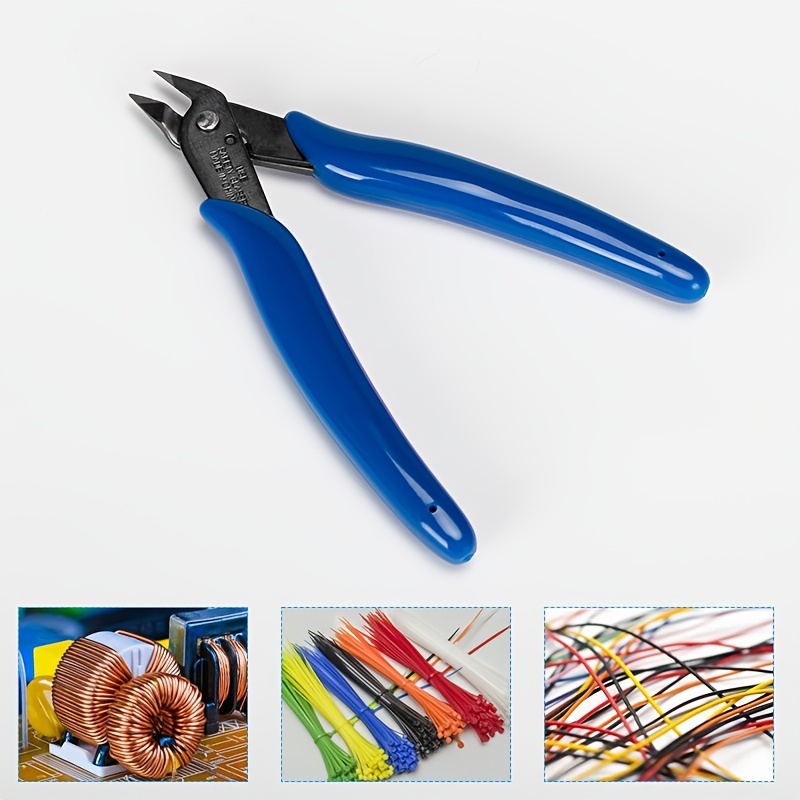 Diagonal Pliers Carbon Steel Pliers Electrical Wire Cable Cutters Cutting  Side Snips Flush Pliers Nipper Hand Tools - Temu
