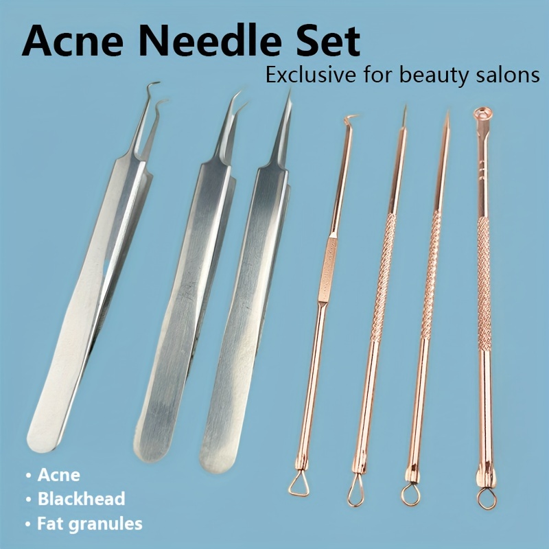 Acne Blackhead Needle Black Spot Pimple Blemish Remover Skin - Temu