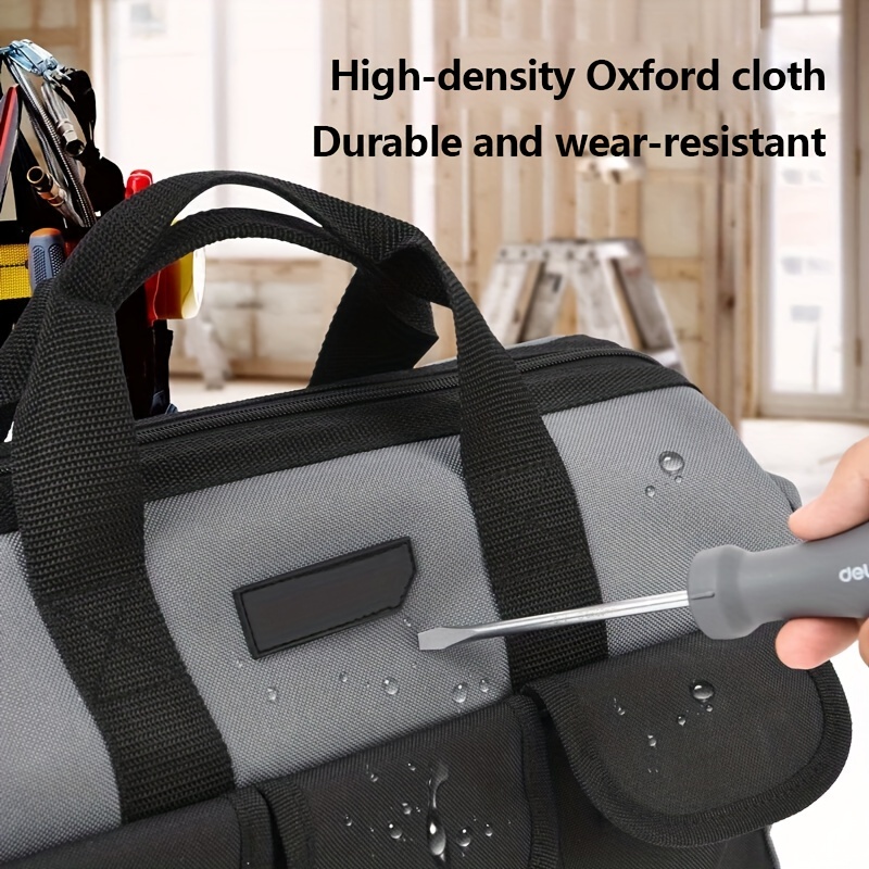 Portable Oxford Cloth Thicken Electrician Repair Tools, Storage Crossbody  Bag, Hardware Repair Kit, Cloth Tool Bag - Temu