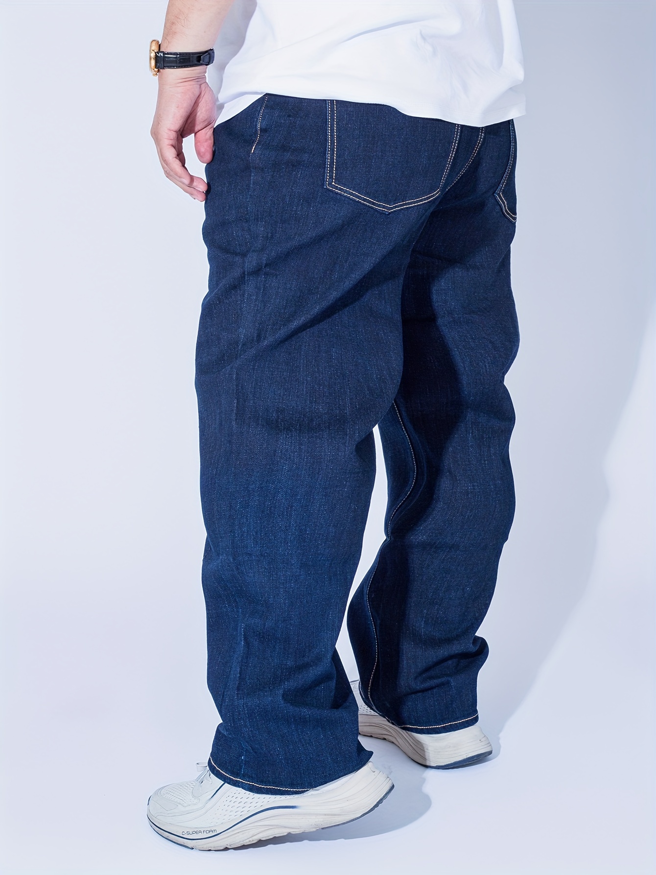 Men’s 100% Cotton Carpenter Jean in Dark Indigo