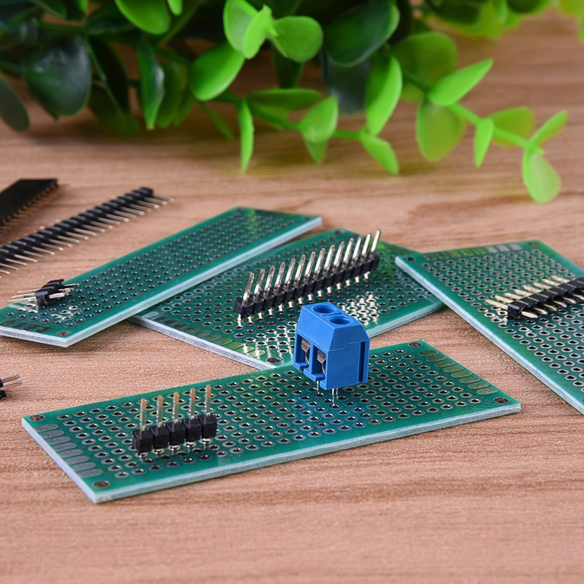 5 Pcs 8x12cm Single Side PCB Board, YIWANSON Prototype PCB Universal  Printed Circuit Board Fiber Glass Plate for Arduino Soldering Board, DIY