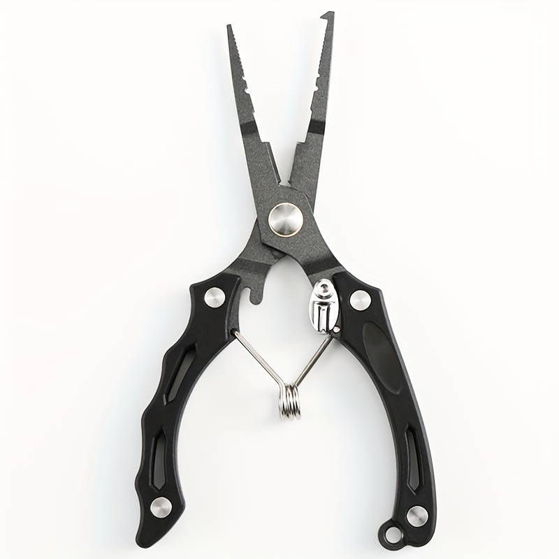 7” Fishing Pliers – Titanium Alloy Tool – Tungsten Carbide Cutters  Saltwater new