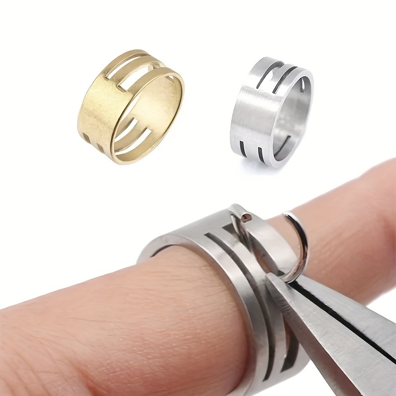 PandaHall Elite Ring Bending Machine, 6 Sizes Jewelry Ring Bender Maker Tool  Set for Earring Finger Ring Jewelry Making, Wooden/Metal 