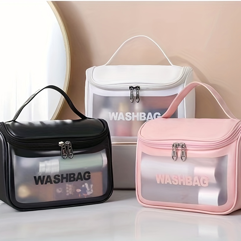 Waterproof Toiletry Bag For Women - Travel Makeup Case And Cosmetic  Organizer With Wash Bag For Toiletries And Travel Accessories - Temu